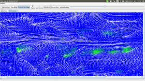 Retention map computed with detections on several snapshots.